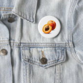 Badge Rond 5 Cm Apricots (En situation)