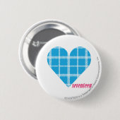 Badge Rond 5 Cm Aqua 2 de plaid (Devant & derrière)