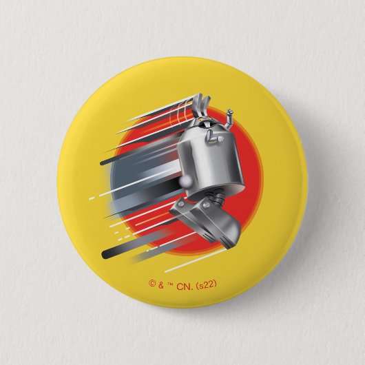 Badge Rond 5 Cm Aqua Ado Hunger Force Rabbot (Devant)