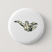 Badge Rond 5 Cm Aquaman Sols BW (Devant)