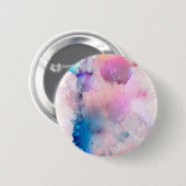 Badge Rond 5 Cm Aquarelle (Devant & derrière)