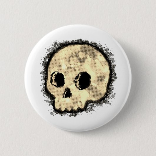 Badge Rond 5 Cm Aquarelle demi-teinte de sépia (Devant)
