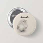 Badge Rond 5 Cm Aquarelle numérique Baby Sparrow (Devant & derrière)