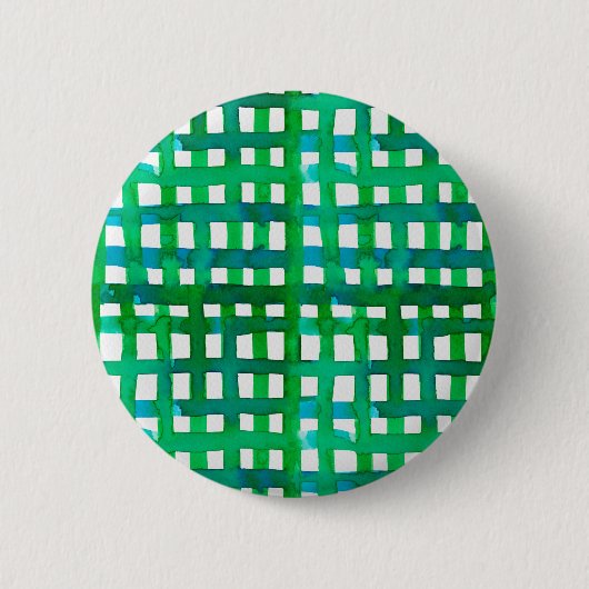 Badge Rond 5 Cm Aquarelle - vert (Devant)