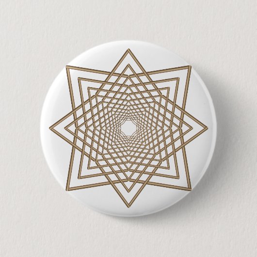Badge Rond 5 Cm arabesque moderne (Devant)