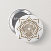 Badge Rond 5 Cm arabesque moderne (Devant & derrière)