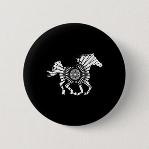 Badge Rond 5 Cm Arabian Horse Horseback équitation Endurance Pony