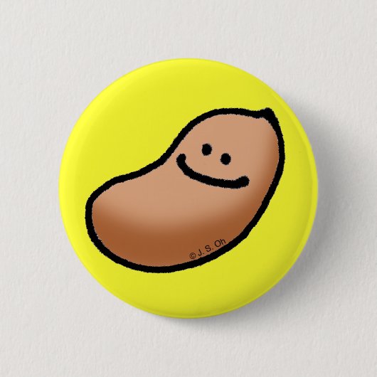 Badge Rond 5 Cm Arachide pour bébé (Devant)
