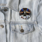 Badge Rond 5 Cm "Arachne- Fierté-" (En situation)