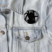 Badge Rond 5 Cm Arachnophobia… (En situation)