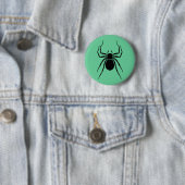 Badge Rond 5 Cm Araignée (En situation)
