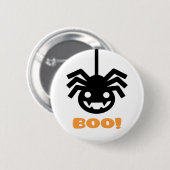 Badge Rond 5 Cm Araignée d'Halloween (Devant & derrière)