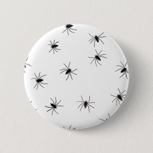 Badge Rond 5 Cm araignées (Devant)