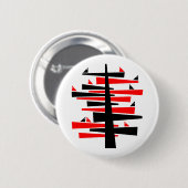 Badge Rond 5 Cm Arborescence de conversation (Devant & derrière)