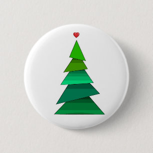 Badge Rond 5 Cm Arbre cardiaque