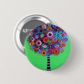 BADGE ROND 5 CM ARBRE DE LA VIE (Devant & derrière)