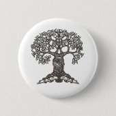 Badge Rond 5 Cm Arbre de lecture (Devant)