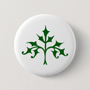 Badge Rond 5 Cm Arbre de lierre
