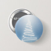 Badge Rond 5 Cm Arbre de Noël Abstrait (Devant & derrière)