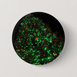 Badge Rond 5 Cm Arbre de Noël géant V