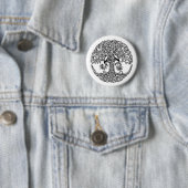 Badge Rond 5 Cm arbre de vie (En situation)
