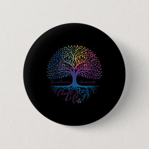 Badge Rond 5 Cm Arbre de Vie Choisissez la vie Prévention du suici