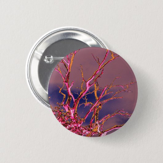 BADGE ROND 5 CM ARBRE D'ESPRIT (Devant & derrière)