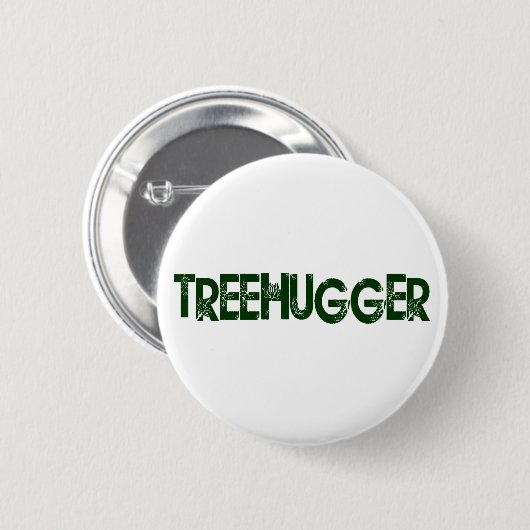 Badge Rond 5 Cm Arbre Hugger (Devant & derrière)