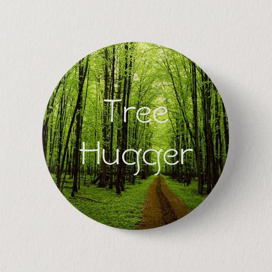Badge Rond 5 Cm Arbre Hugger (Devant)