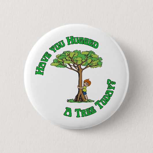 Badge Rond 5 Cm Arbre Hugger (Devant)