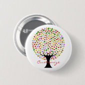 Badge Rond 5 Cm Arbre multifruit Thunder_Cove (Devant & derrière)