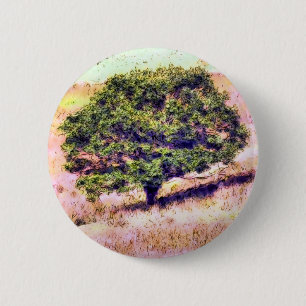 BADGE ROND 5 CM ARBRES