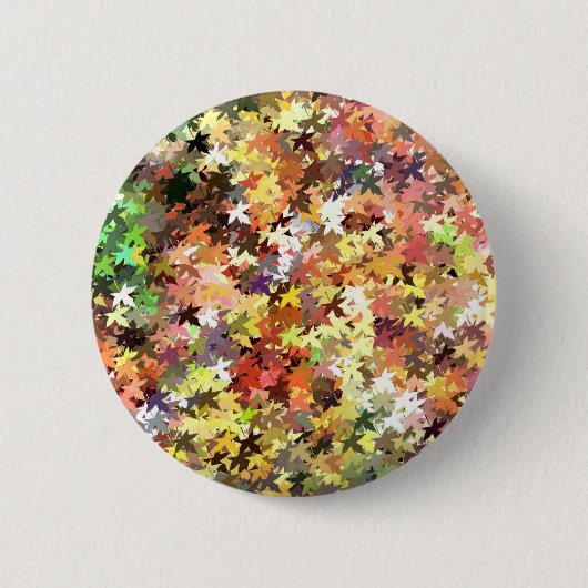 BADGE ROND 5 CM ARBRES D'AUTOMNE (Devant)