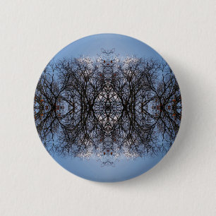 Badge Rond 5 Cm Arbres image miroir