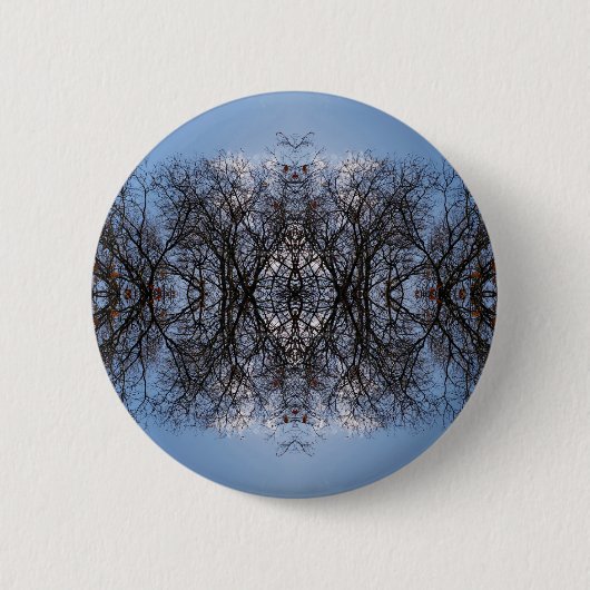 Badge Rond 5 Cm Arbres image miroir (Devant)