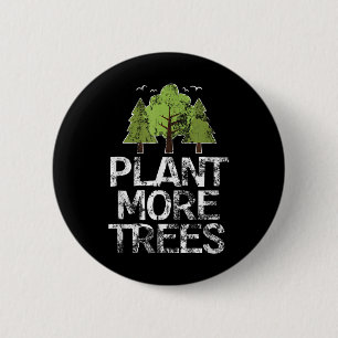 Badge Rond 5 Cm Arbres plantes Arbres Hugger Jour des terres Arbor