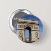 Badge Rond 5 Cm arc de triomphe (Devant & derrière)