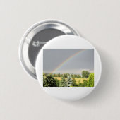 Badge Rond 5 Cm Arc-en-ciel (Devant & derrière)
