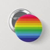Badge Rond 5 Cm Arc-en-ciel (Devant & derrière)