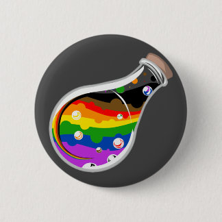 Badge Rond 5 Cm Arc-en-ciel