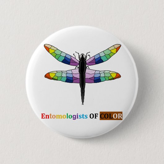 Badge Rond 5 Cm Arc-en-ciel (Devant)