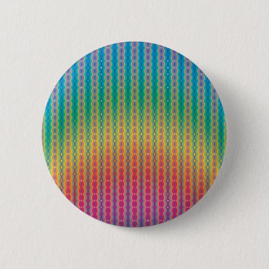 Badge Rond 5 Cm Arc-en-ciel 1200 (Devant)