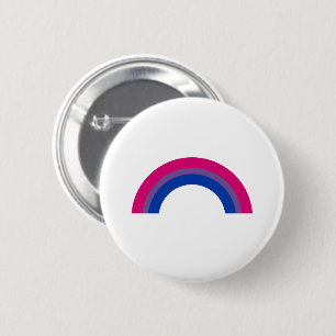 Badge Rond 5 Cm Arc-en-ciel bisexuel