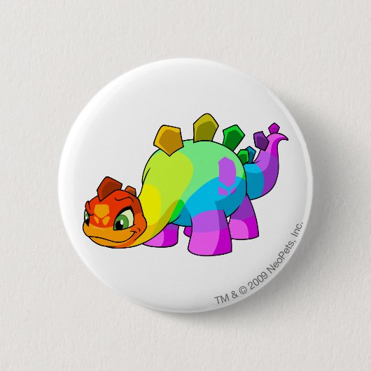 Badge Rond 5 Cm Arc-en-ciel de Chomby (Devant)