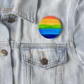 Badge Rond 5 Cm Arc-en-ciel gay Queer (En situation)