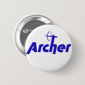 Badge Rond 5 Cm Archer (Devant & derrière)