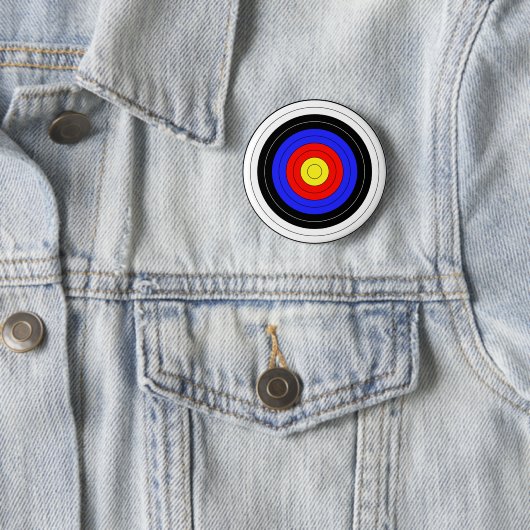 Badge Rond 5 Cm archery (En situation)
