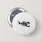 Badge Rond 5 Cm Arêtes de poisson (Devant & derrière)