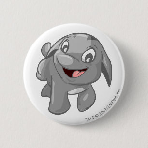 Badge Rond 5 Cm Argent de Poogle