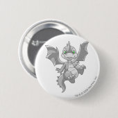Badge Rond 5 Cm Argent de Scorchio (Devant & derrière)